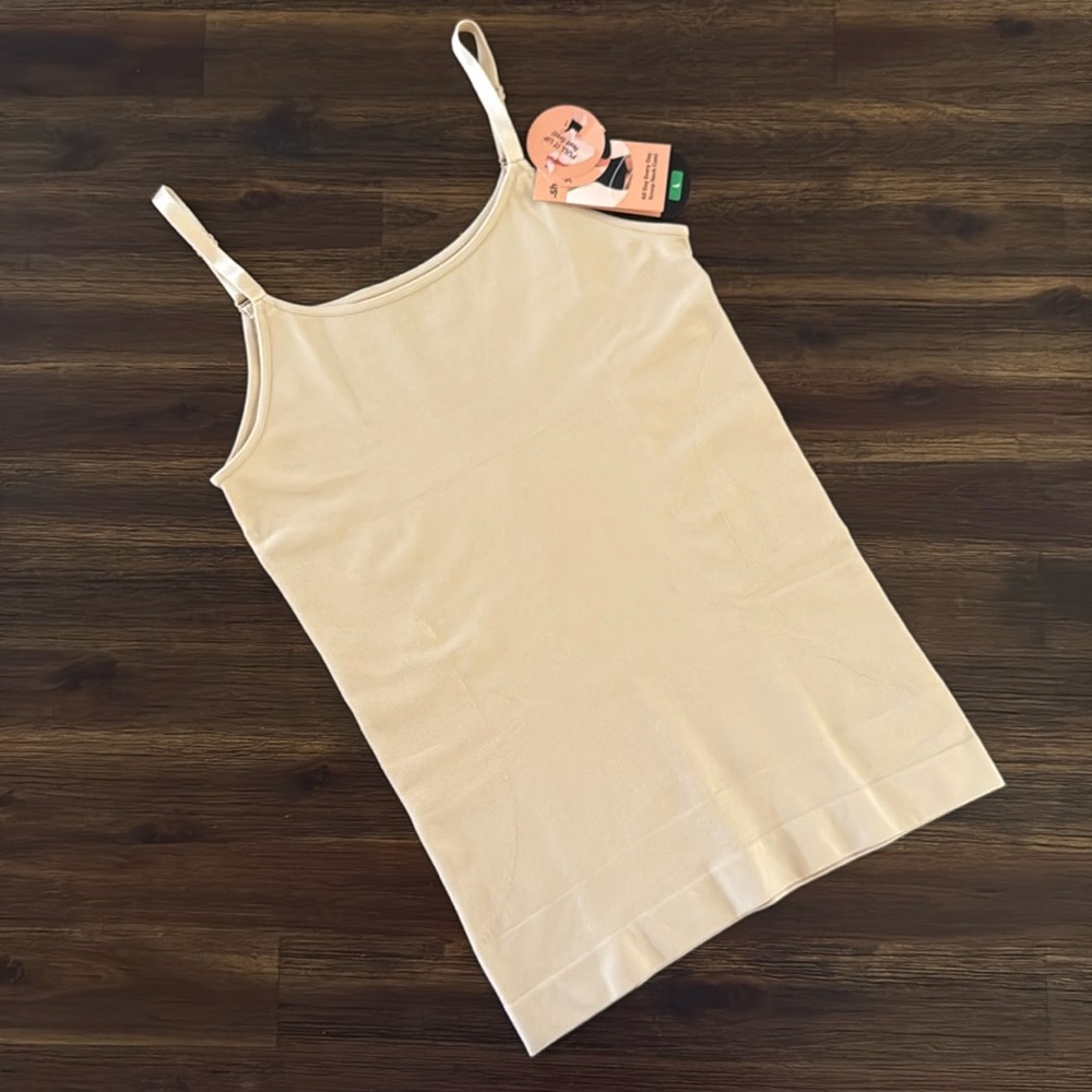 Shapermint Beige Shapewear Tank Top
